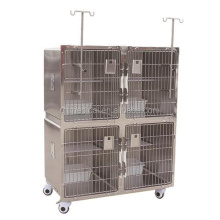 High Quality 304 Stainless Steel Veterinary Equipment Display Cage For Sale